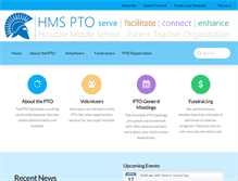 Tablet Screenshot of hmspto.org